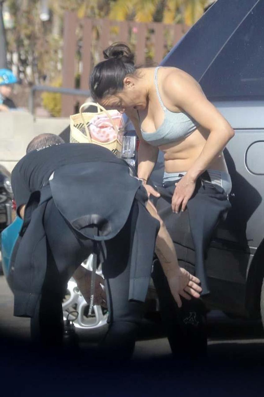 Michelle Rodriguez'ın zor anları!
