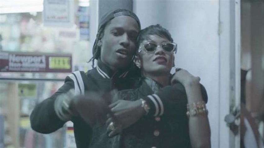 Rihanna ile ASAP Rocky'den ilk fotoğraf!