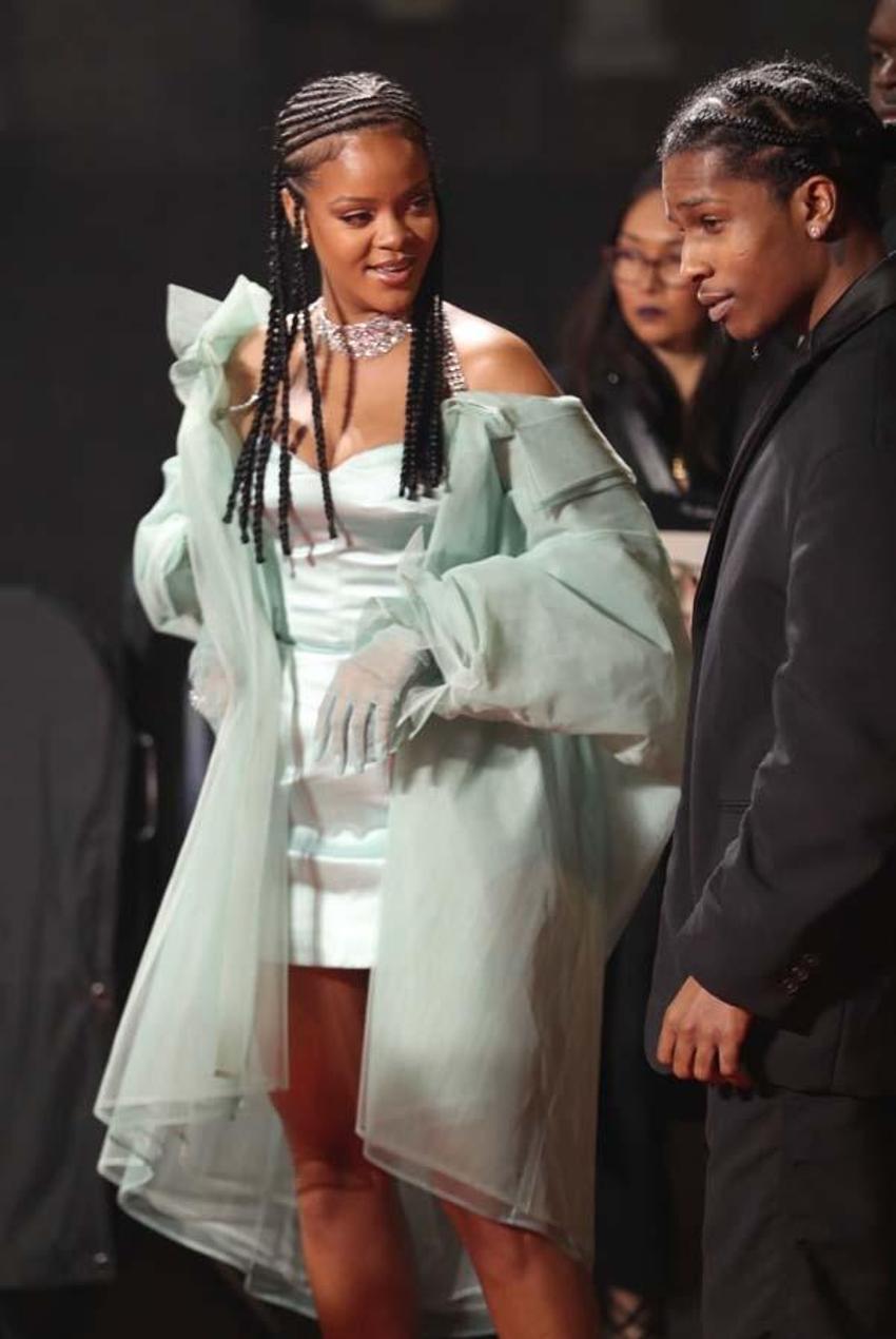 Rihanna ile ASAP Rocky'den ilk fotoğraf!
