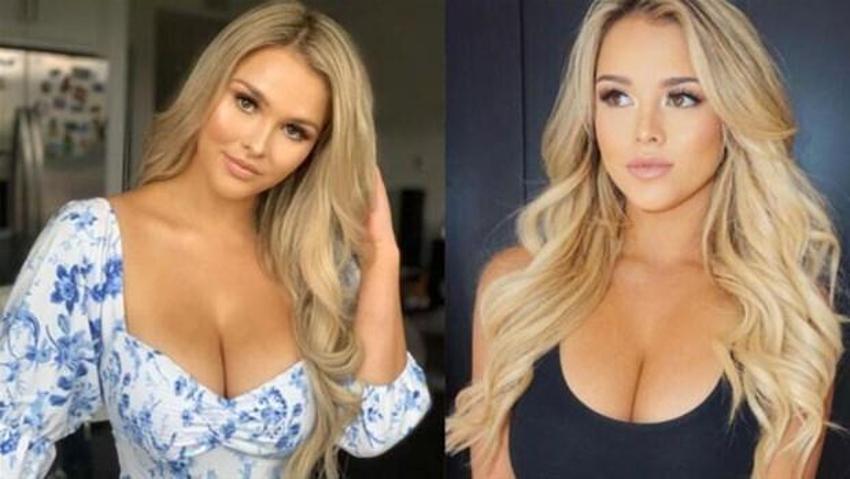 Ne yaptın Kinsey Wolanski! Yarı çıplak sahaya girmişti,şimdi...