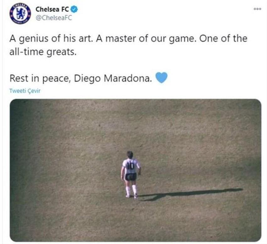 Diego Armando Maradona'nın vefatı sonrası spor dünyası yasta!