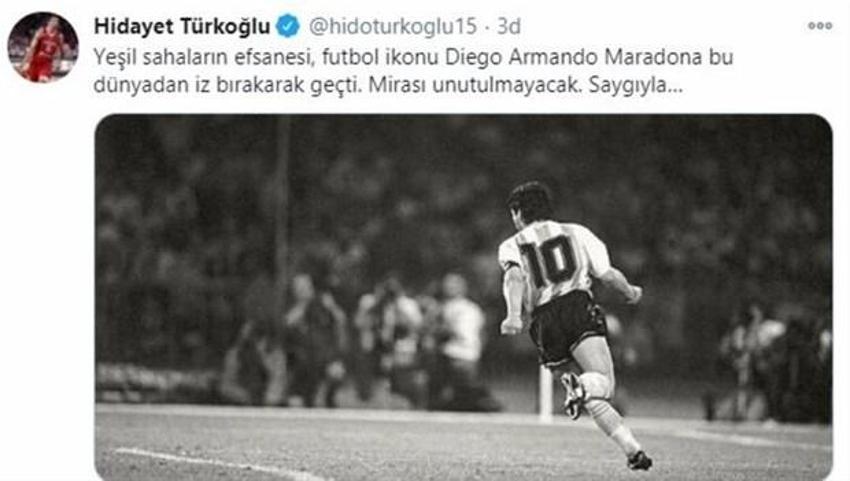 Diego Armando Maradona'nın vefatı sonrası spor dünyası yasta!