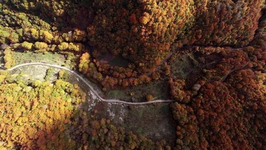 Binlerce yıllık tarihi su hattında sonbahar güzelliği