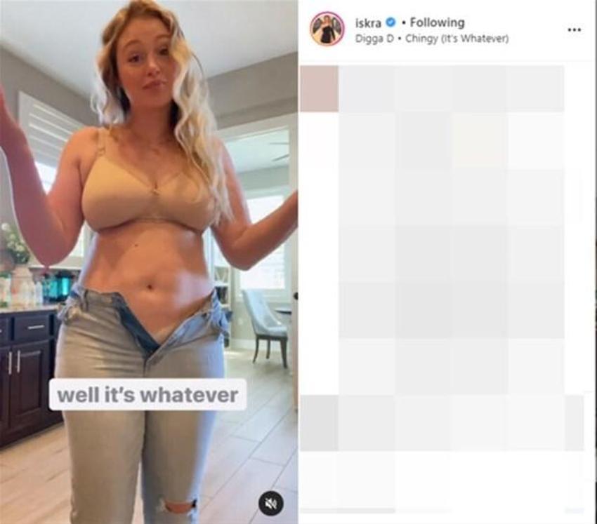 Iskra Lawrence hemcinslerine böyle seslendi: Kendinize nazik olun