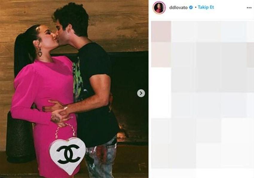 Demi Lovato nişan attı!