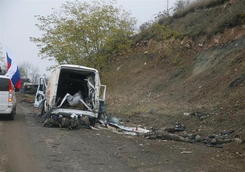 Şoke eden görüntüler ortaya çıktı! Ermenistan'ın teslim olma nedeni...
