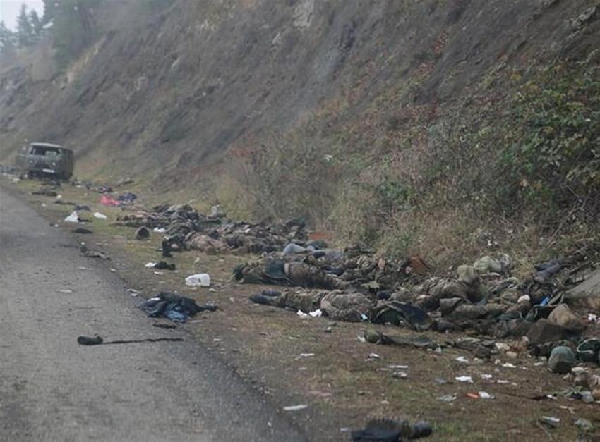 Şoke eden görüntüler ortaya çıktı! Ermenistan'ın teslim olma nedeni...
