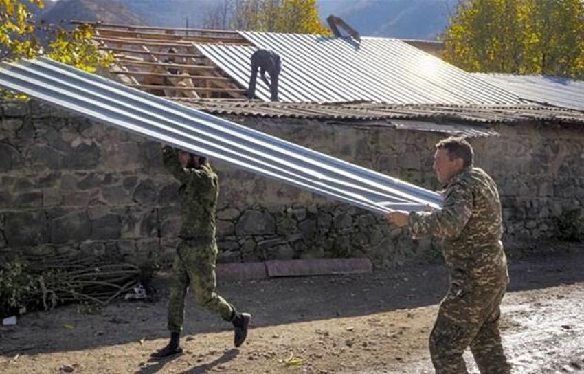 Şoke eden görüntüler ortaya çıktı! Ermenistan'ın teslim olma nedeni...