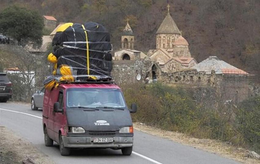 Şoke eden görüntüler ortaya çıktı! Ermenistan'ın teslim olma nedeni...