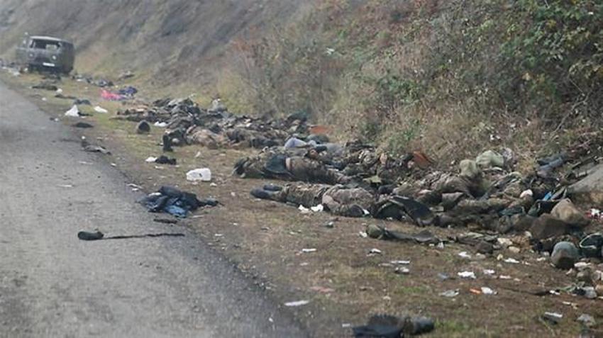 Şoke eden görüntüler ortaya çıktı! Ermenistan'ın teslim olma nedeni...