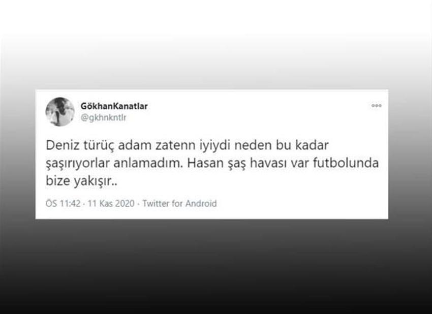 Milli maç sonrası Deniz Türüç olay oldu! 'Hasan Şaş...'