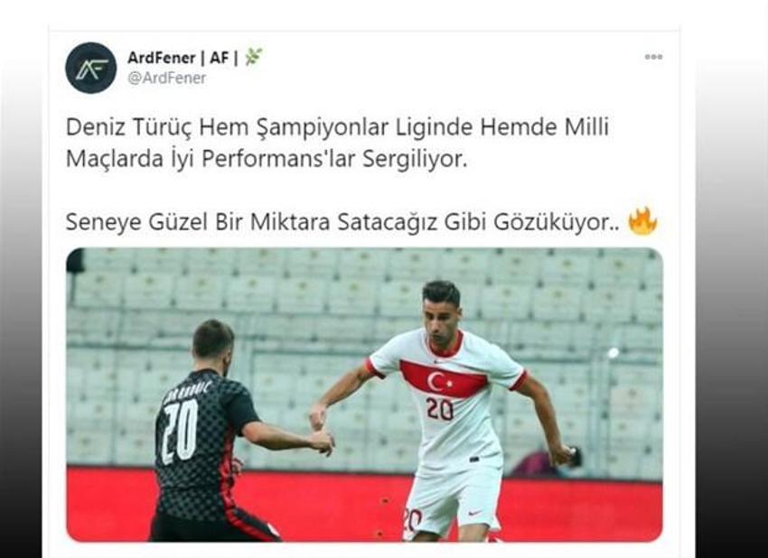 Milli maç sonrası Deniz Türüç olay oldu! 'Hasan Şaş...'