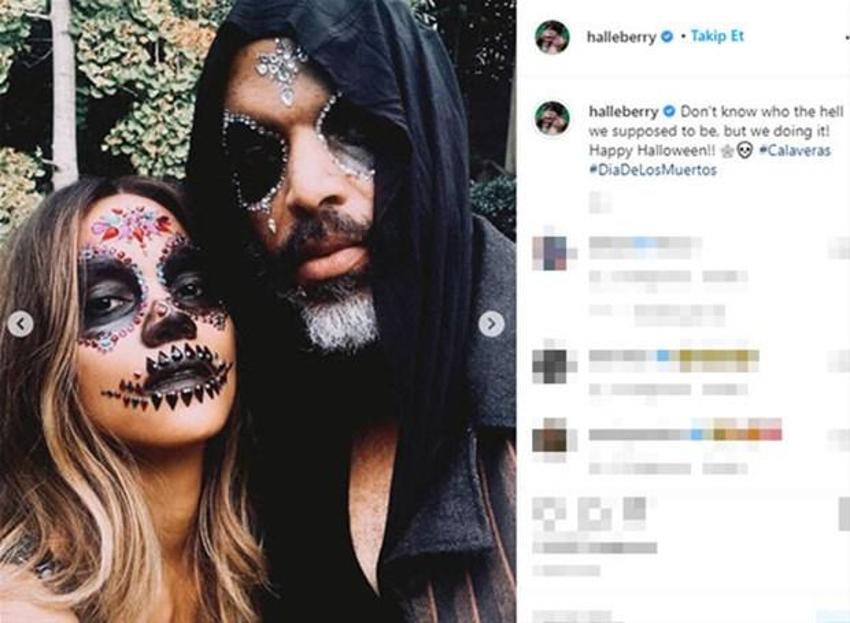 Halle Berry aşk sarhoşu