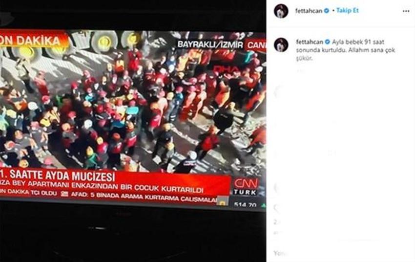 Ünlülerden mucize Ayda bebek paylaşımları...