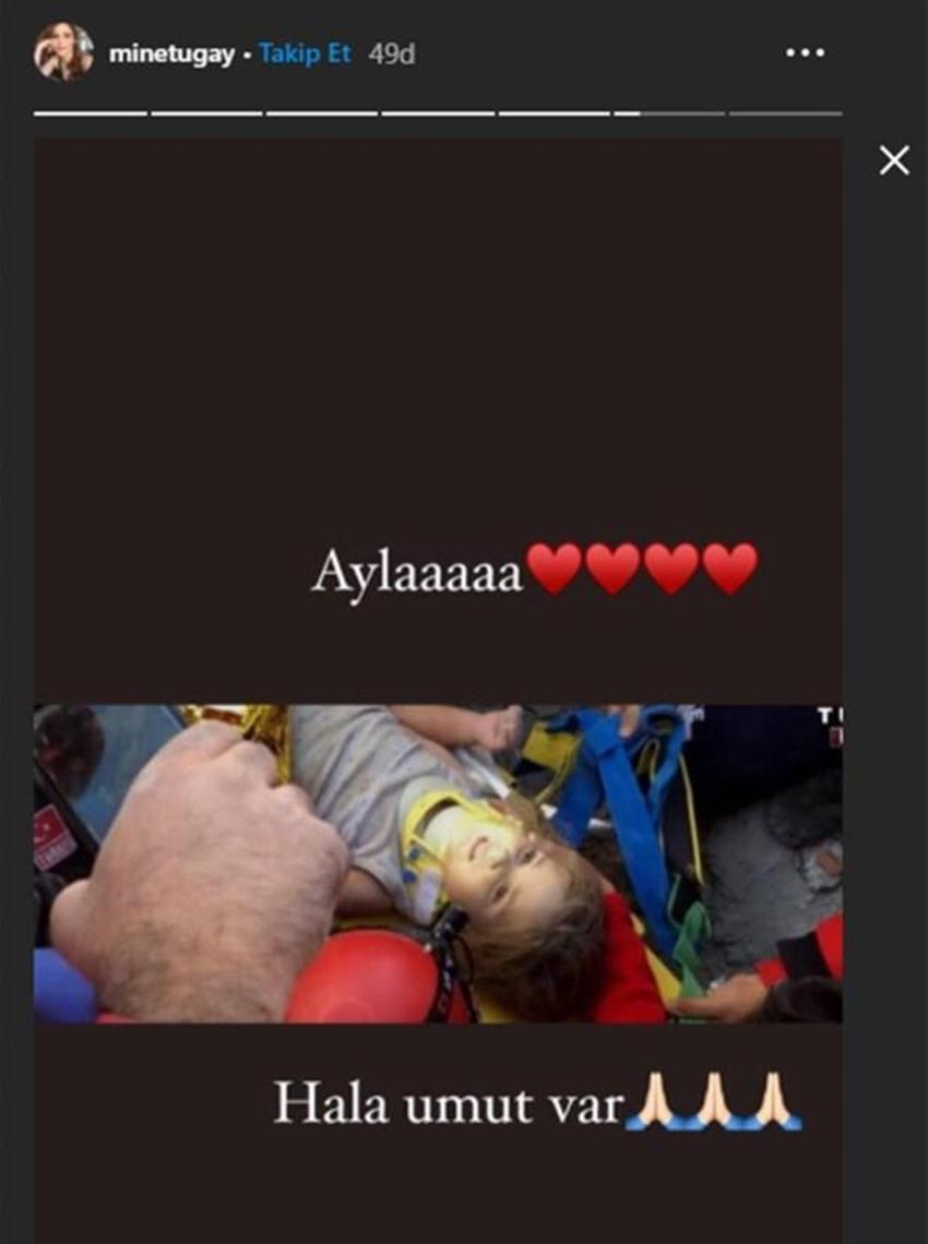 Ünlülerden mucize Ayda bebek paylaşımları...