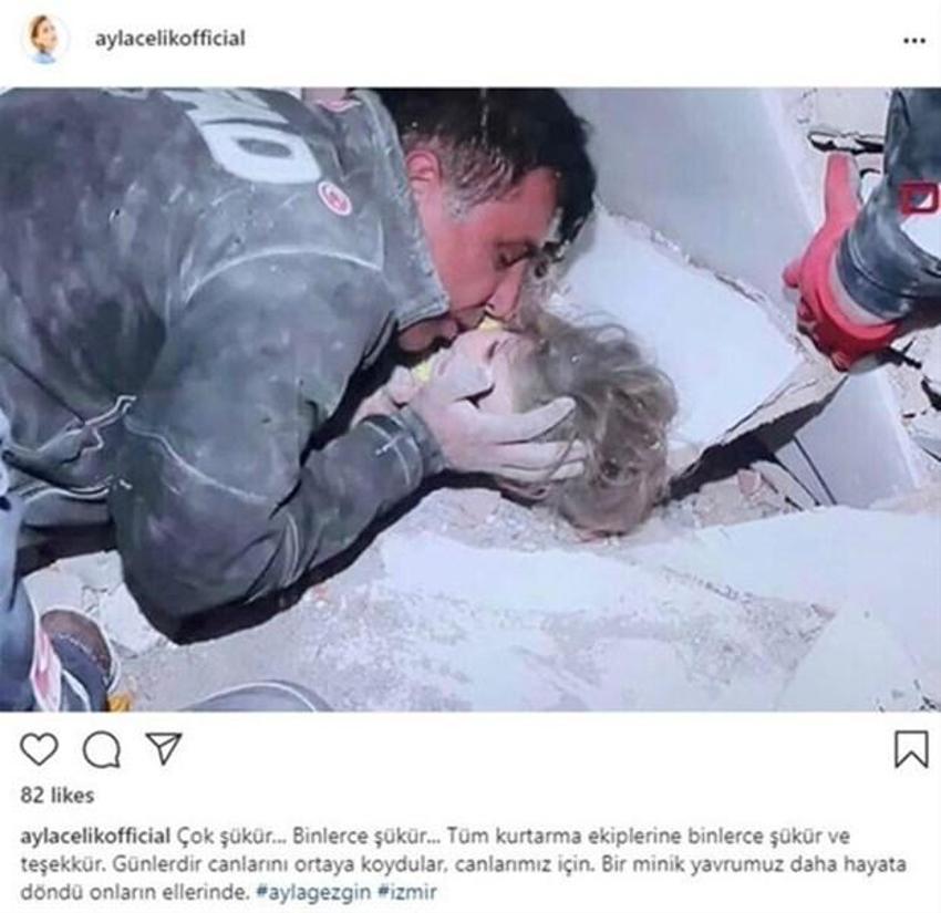 Ünlülerden mucize Ayda bebek paylaşımları...