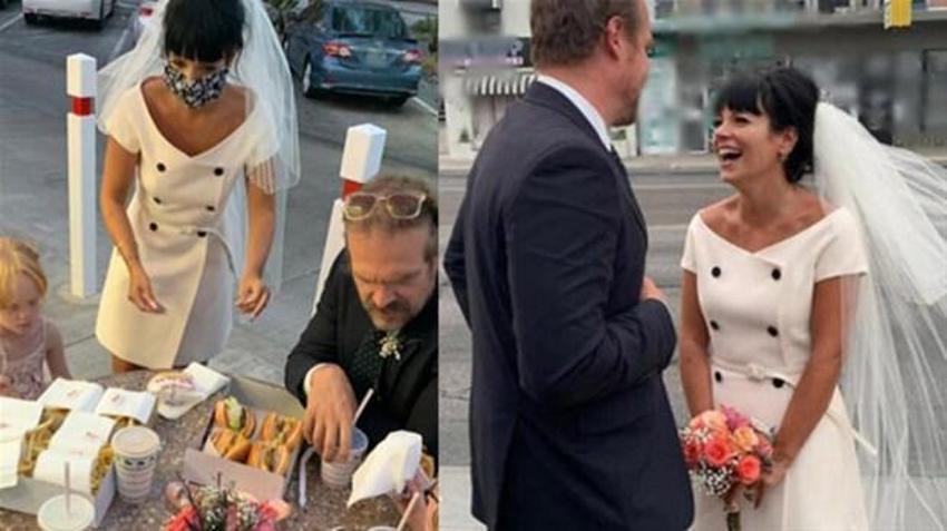 Lily Allen gelinliğinin hikayesini anlattı