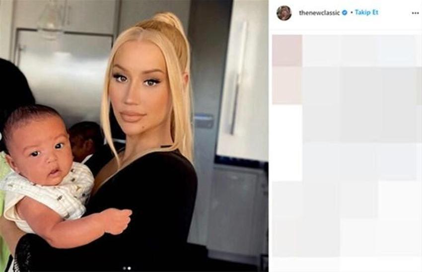Iggy Azalea'dan oğluyla ilk fotoğraf