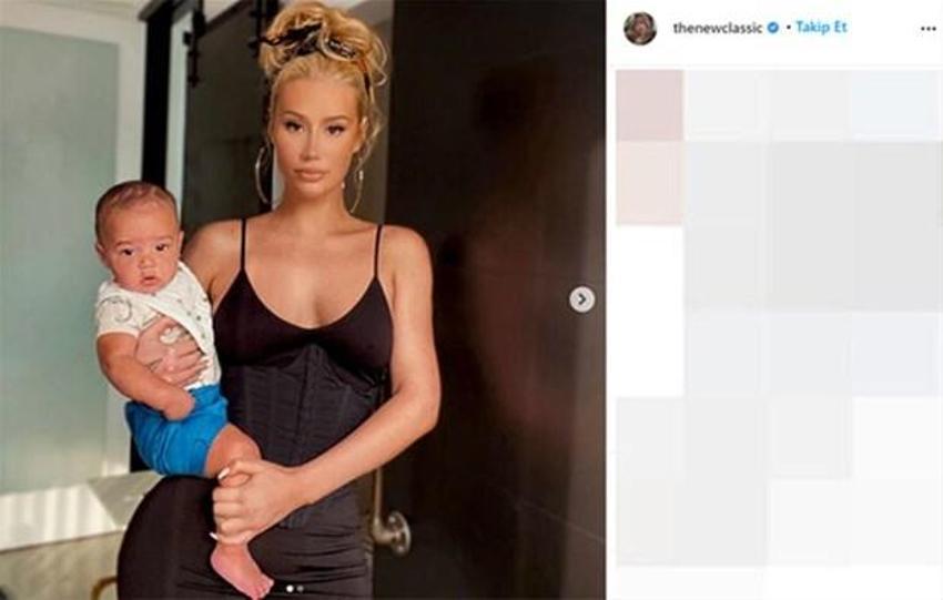 Iggy Azalea'dan oğluyla ilk fotoğraf