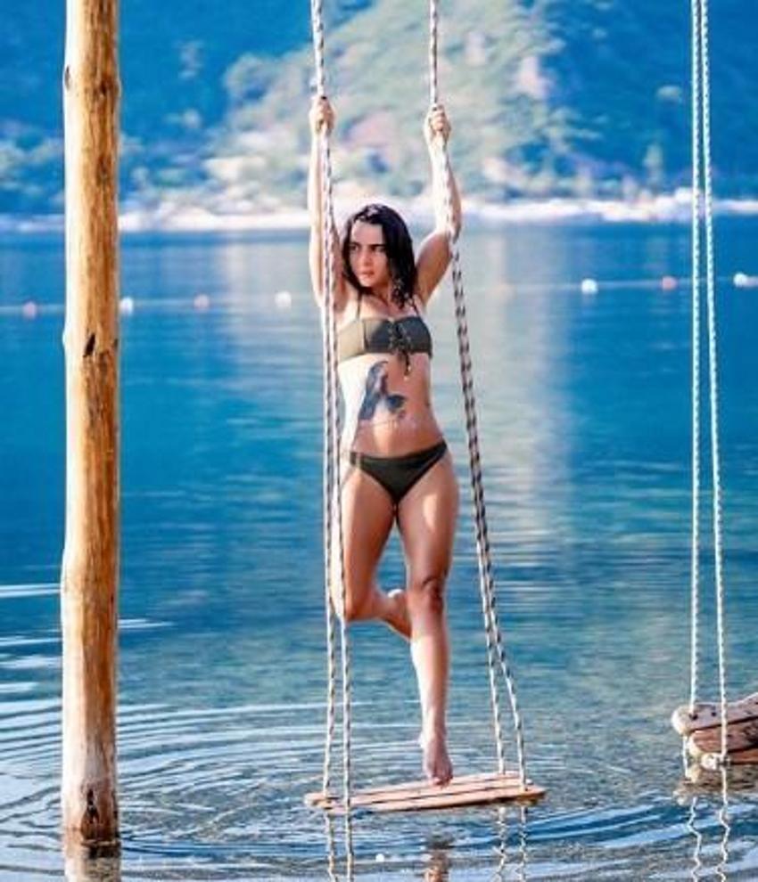 Survivor yarışması ile ünlenen Sabriye Şengül'ü bir de şimdi görün!