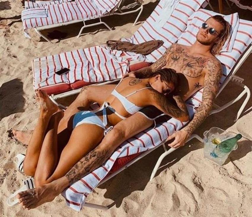 Loris Karius'un sevgilisi Sophia Thomalla yeni mesleği ile şaşırttı!