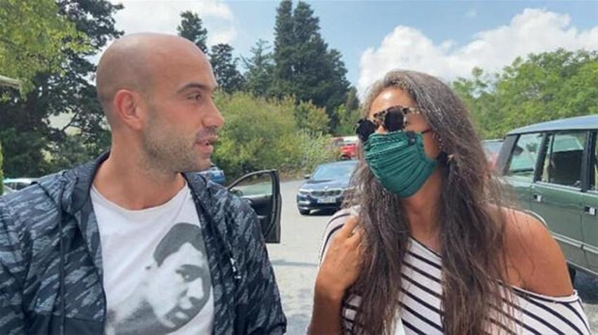 Çağrı Atakan sevgilisi Eda Taşpınar’a laf atanları dövdü!