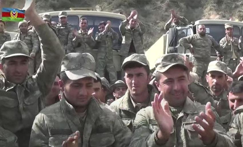 Azerbaycan Ermenistan savaşı! Son görüntüler geldi, işte yeni harita...