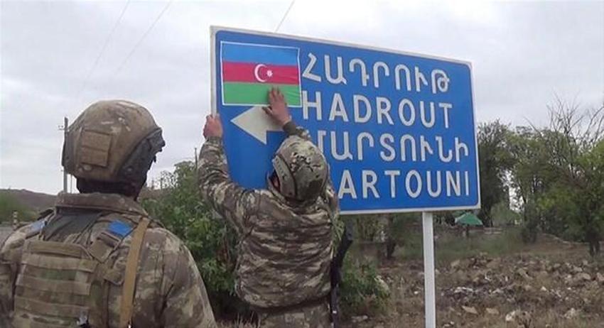 Azerbaycan Ermenistan savaşı! Son görüntüler geldi, işte yeni harita...