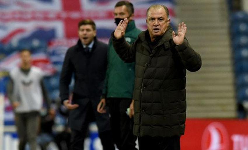 Galatasaray-Rangers maçına damga vuran o an! Fatih Terim ile Steven Gerrard tartıştı