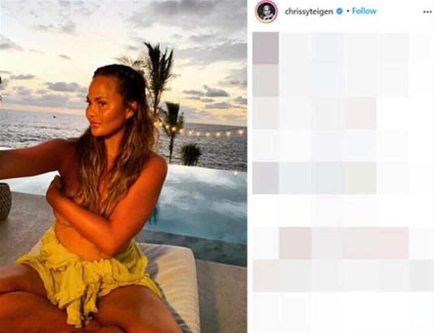 Chrissy Teigen'den kötü haber! 'Daha önce böyle bir acı hissetmemiştik'