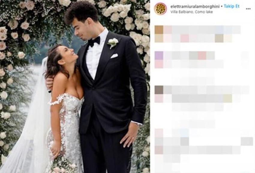 Elettra Lamborghini ile Nick van de Wall evlendi! Boy farkı...