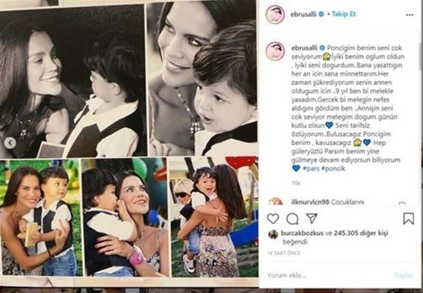 Harun Tan, oğlu Pars'ın doğum gününde mezarını ziyaret etti