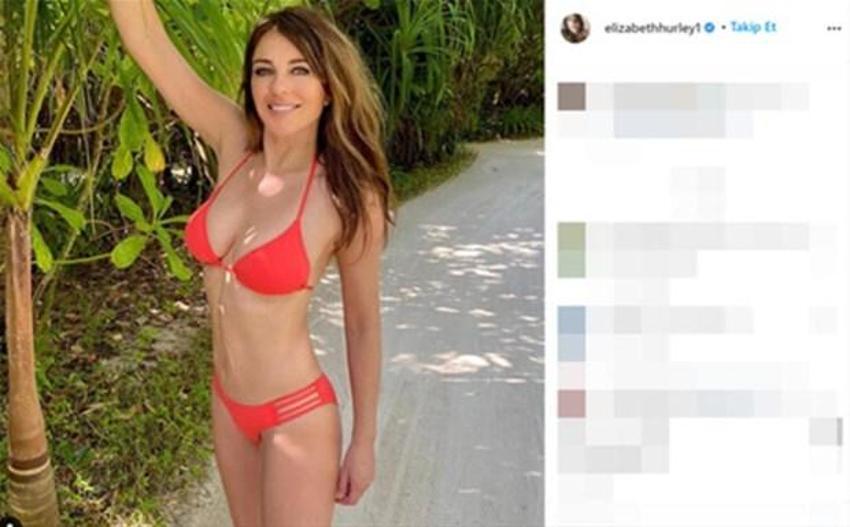 Elizabeth Hurley pişman oldu! 'Hayatım boyunca...'