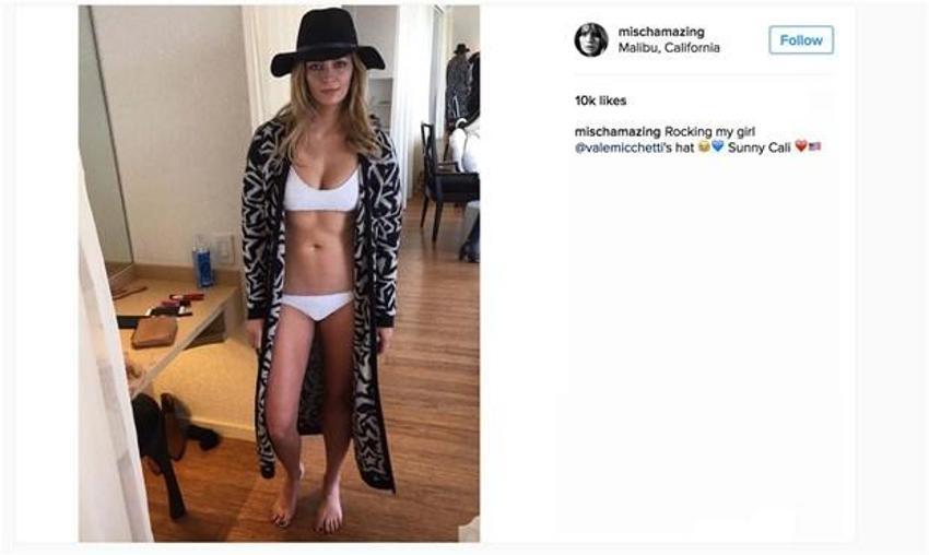 Mischa Barton'a bir de şimdi bakın!