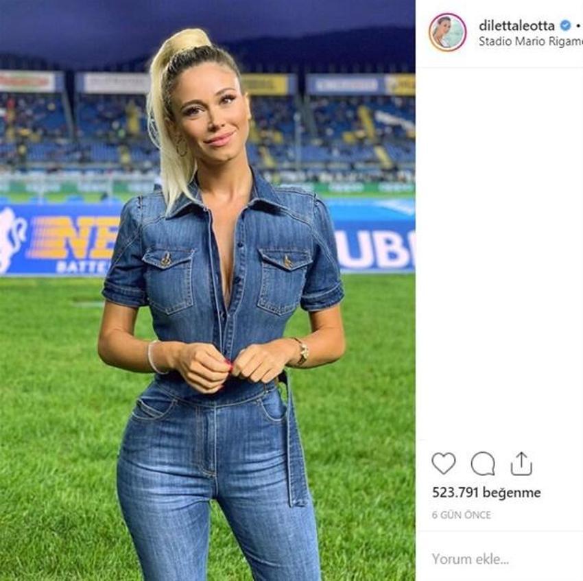 Ünlü sunucu Diletta Leotta fena yakalandı