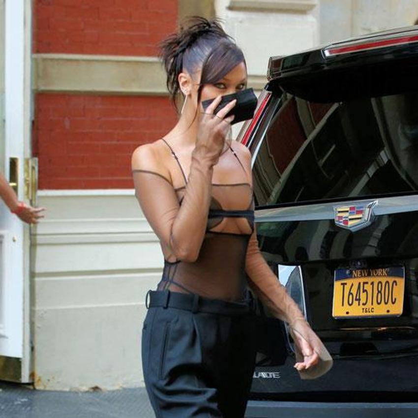 Bella Hadid'den olay paylaşım! Çıplak fotoğraf...