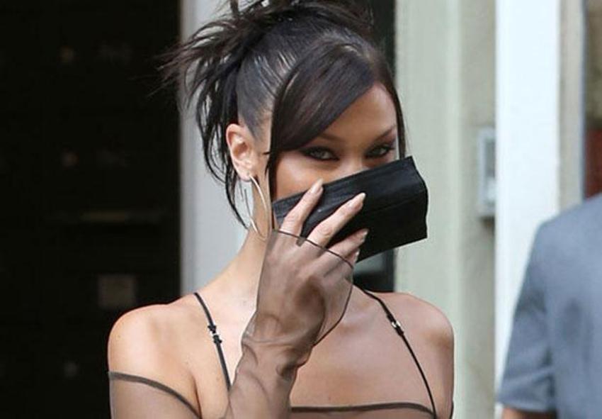 Bella Hadid'den olay paylaşım! Çıplak fotoğraf...