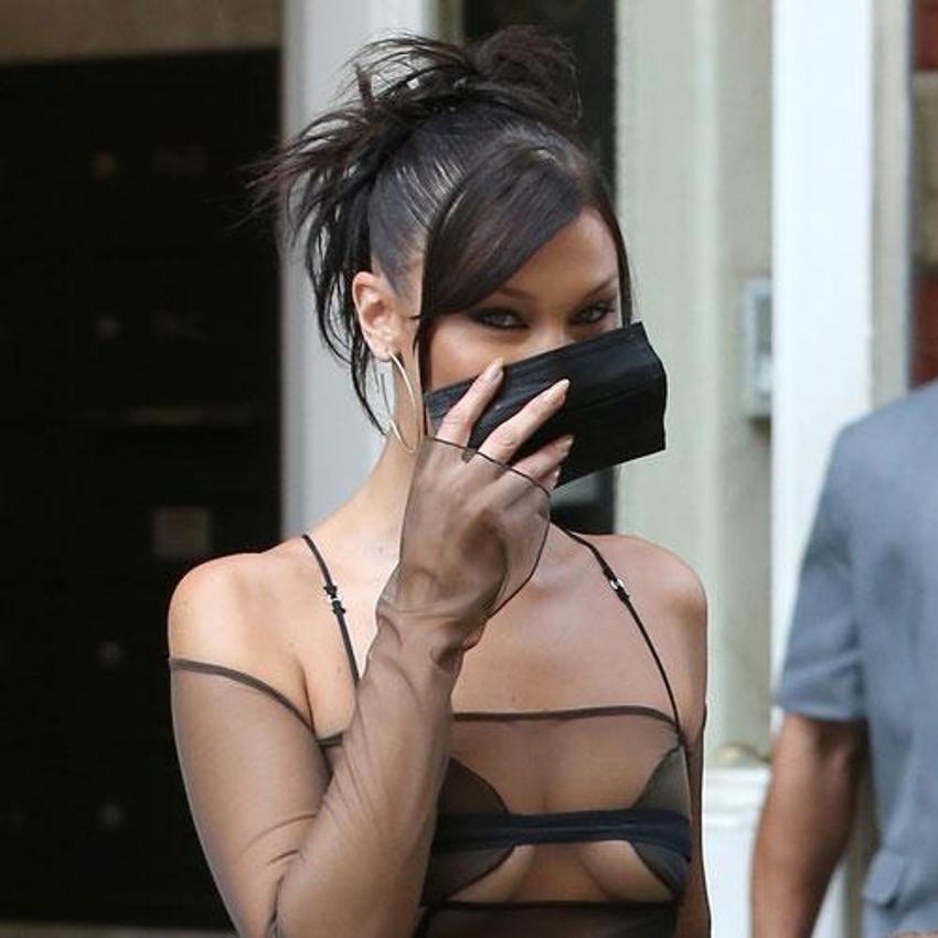 Bella Hadid'den olay paylaşım! Çıplak fotoğraf...