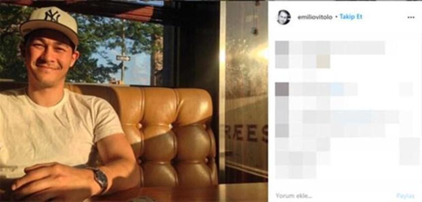 Katie Holmes bakışlarını ondan alamadı