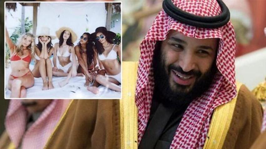 Prens Muhammed bin Salman'ın sıra dışı partisi!