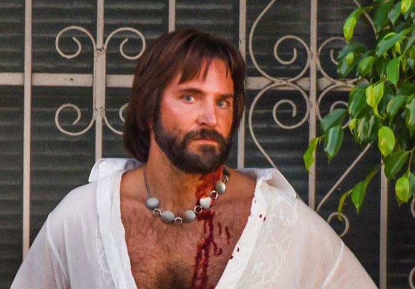 Bradley Cooper yeni filminin çekimlerinde görüntülendi