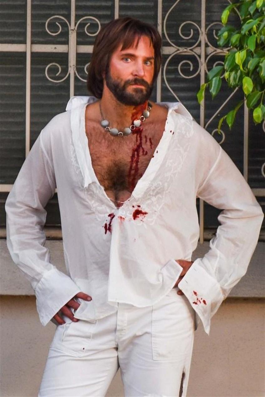 Bradley Cooper yeni filminin çekimlerinde görüntülendi