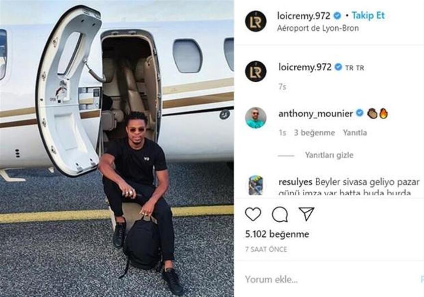 Süper Lig'de gece yarısı transfer bombası patladı! Loic Remy İstanbul'da