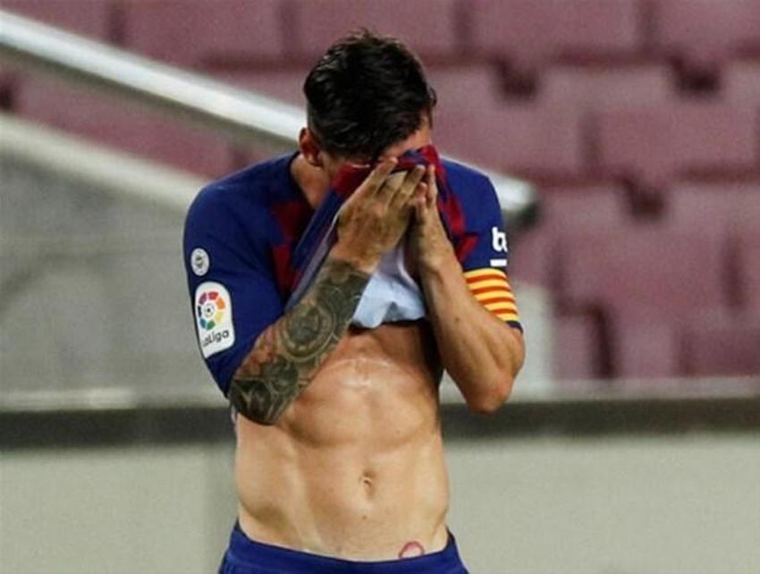 Barcelona'da Messi'den ayrılık kararı! Şok istifa...