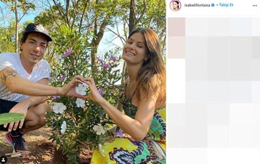 Isabeli Fontana esnekliğini sergiledi