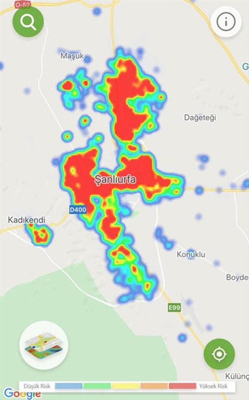 İşte corona virüsü yoğunluk haritası! 4 büyükşehirde son durum...