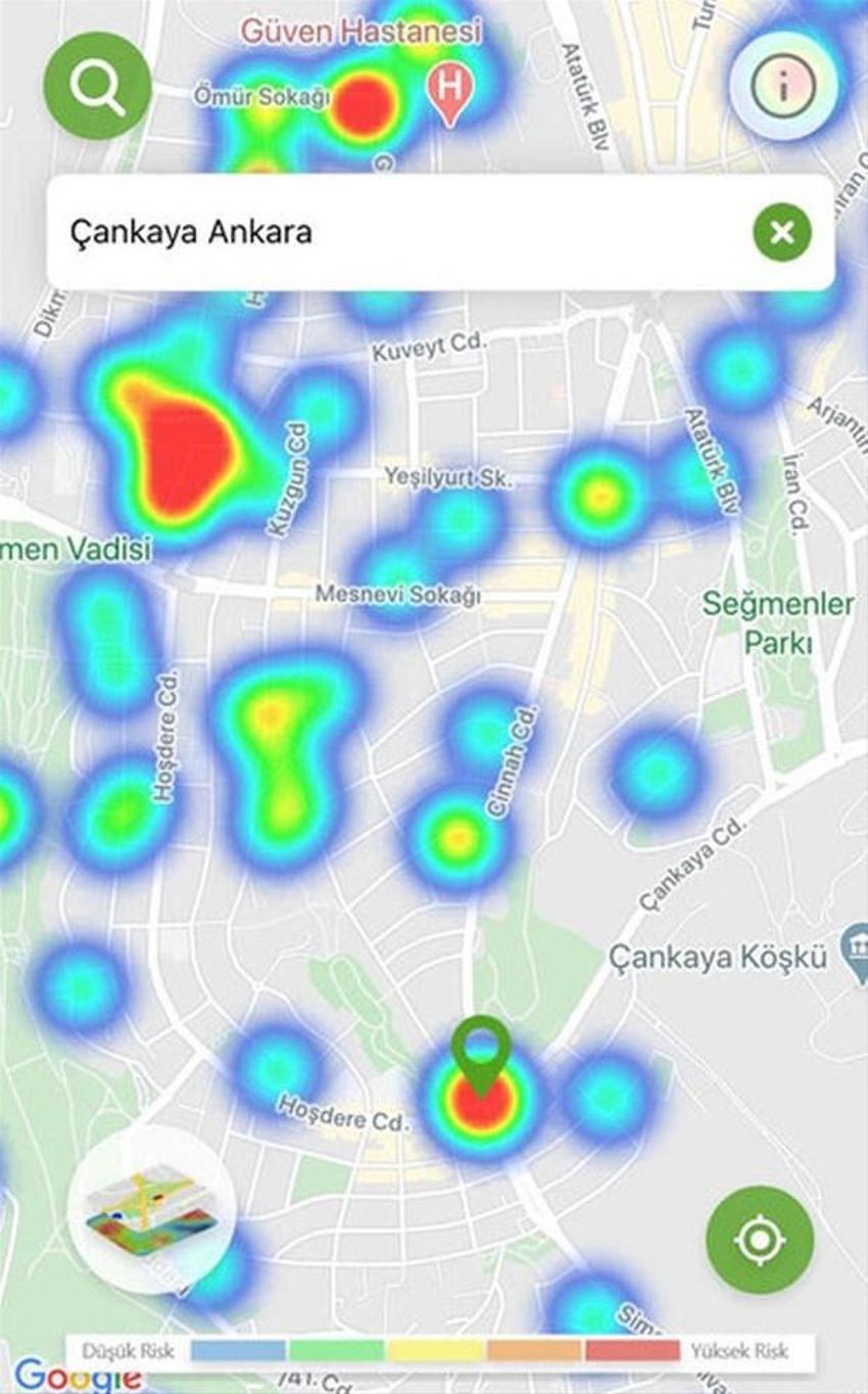 İşte corona virüsü yoğunluk haritası! 4 büyükşehirde son durum...