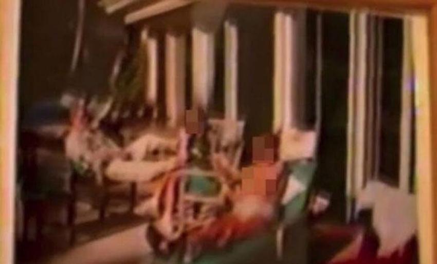 Sapıklık zinciri! Fotoğrafın sırrı ortaya çıktı...