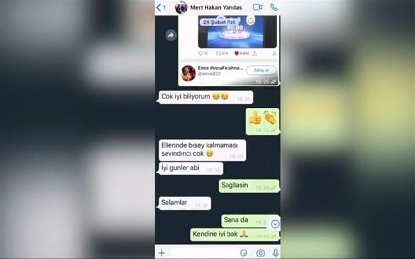 Mert Hakan Yandaş'ın WhatsApp konuşmaları ortaya çıktı! Galatasaray itirafı...