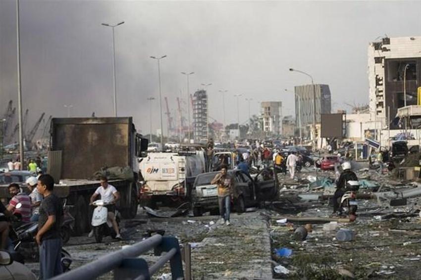 Lübnan Devlet Başkanından patlamayla ilgili şoke eden sözler!